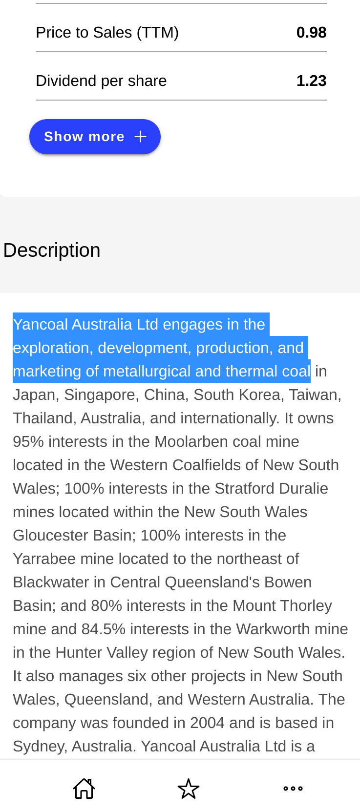 EquiShark yancoal description